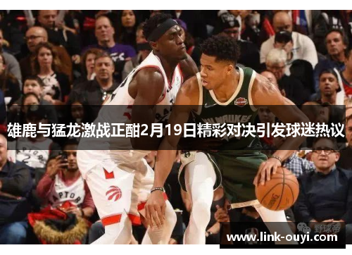 雄鹿与猛龙激战正酣2月19日精彩对决引发球迷热议